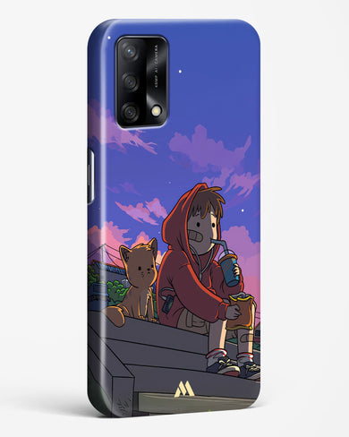 Anime Boy Lo Fi Hard Case Phone Cover (Oppo)