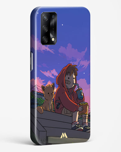 Anime Boy Lo Fi Hard Case Phone Cover (Oppo)