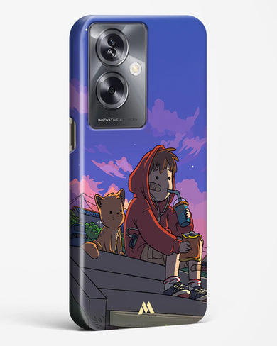 Anime Boy Lo Fi Hard Case Phone Cover (Oppo)