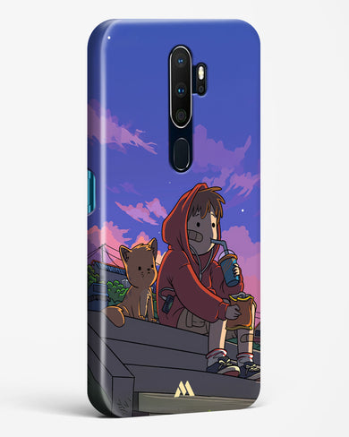 Anime Boy Lo Fi Hard Case Phone Cover (Oppo)