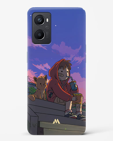 Anime Boy Lo Fi Hard Case Phone Cover (Oppo)