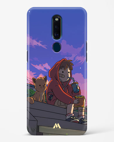 Anime Boy Lo Fi Hard Case Phone Cover (Oppo)