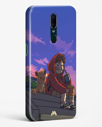 Anime Boy Lo Fi Hard Case Phone Cover (Oppo)