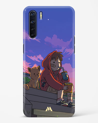 Anime Boy Lo Fi Hard Case Phone Cover (Oppo)