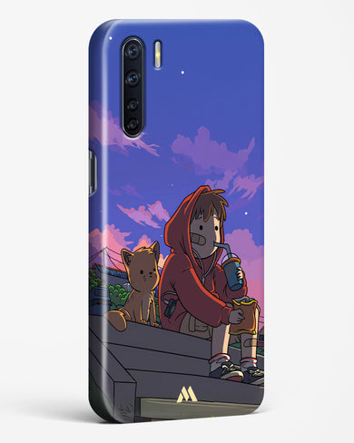 Anime Boy Lo Fi Hard Case Phone Cover (Oppo)