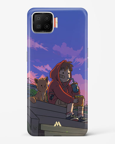 Anime Boy Lo Fi Hard Case Phone Cover (Oppo)