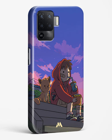 Anime Boy Lo Fi Hard Case Phone Cover (Oppo)