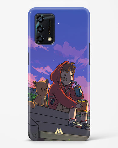 Anime Boy Lo Fi Hard Case Phone Cover (Oppo)