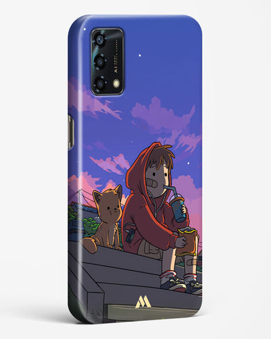 Anime Boy Lo Fi Hard Case Phone Cover (Oppo)