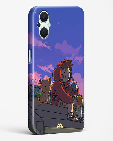 Anime Boy Lo Fi Hard Case Phone Cover (Oppo)