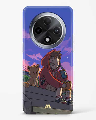 Anime Boy Lo Fi Hard Case Phone Cover (Oppo)