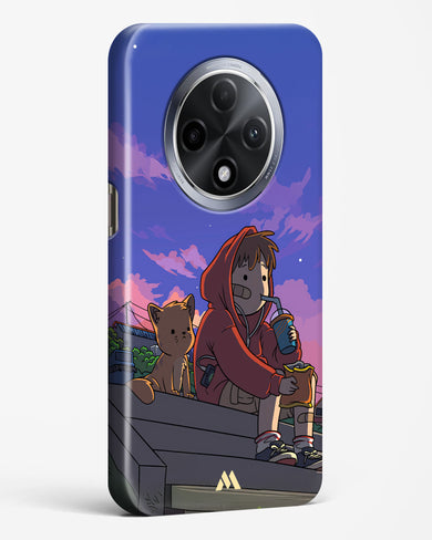 Anime Boy Lo Fi Hard Case Phone Cover (Oppo)