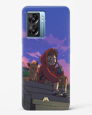 Anime Boy Lo Fi Hard Case Phone Cover (Oppo)