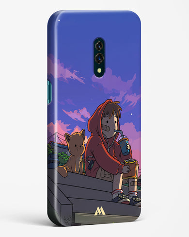 Anime Boy Lo Fi Hard Case Phone Cover (Oppo)