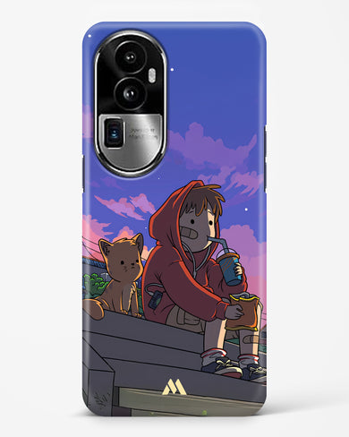 Anime Boy Lo Fi Hard Case Phone Cover (Oppo)