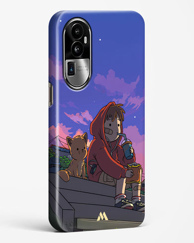 Anime Boy Lo Fi Hard Case Phone Cover (Oppo)