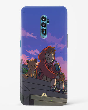 Anime Boy Lo Fi Hard Case Phone Cover (Oppo)