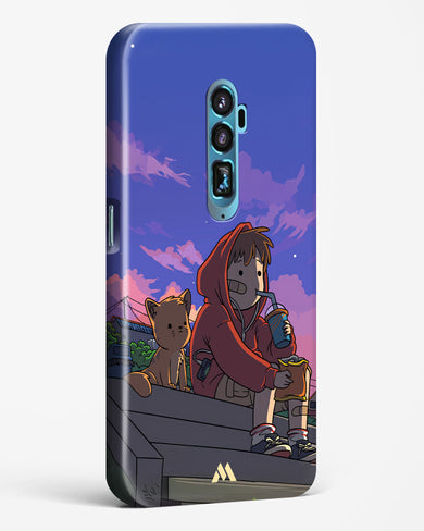 Anime Boy Lo Fi Hard Case Phone Cover (Oppo)