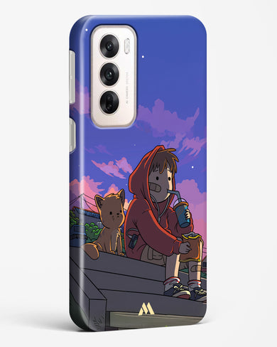 Anime Boy Lo Fi Hard Case Phone Cover (Oppo)