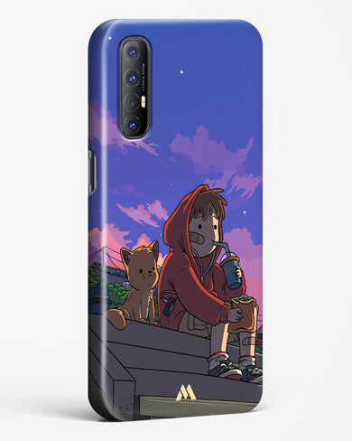 Anime Boy Lo Fi Hard Case Phone Cover (Oppo)