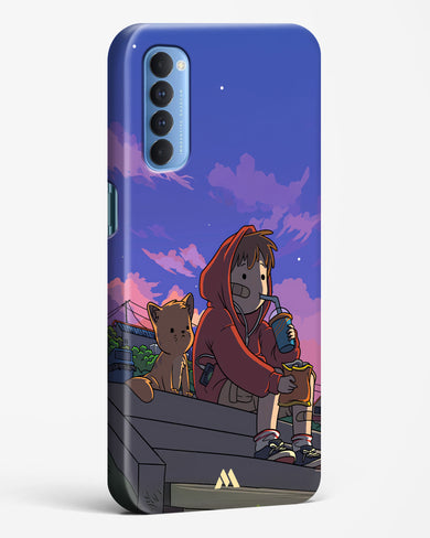 Anime Boy Lo Fi Hard Case Phone Cover (Oppo)