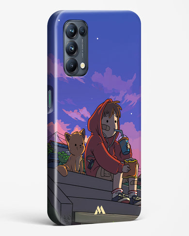 Anime Boy Lo Fi Hard Case Phone Cover (Oppo)