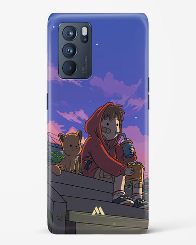 Anime Boy Lo Fi Hard Case Phone Cover (Oppo)