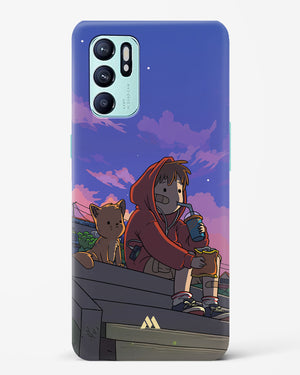 Anime Boy Lo Fi Hard Case Phone Cover (Oppo)