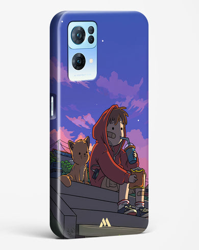 Anime Boy Lo Fi Hard Case Phone Cover (Oppo)