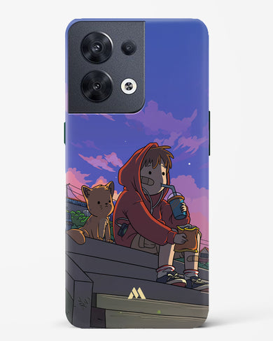 Anime Boy Lo Fi Hard Case Phone Cover (Oppo)