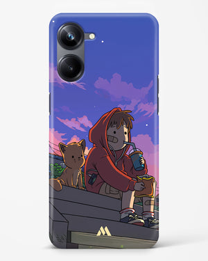 Anime Boy Lo Fi Hard Case Phone Cover (Realme)