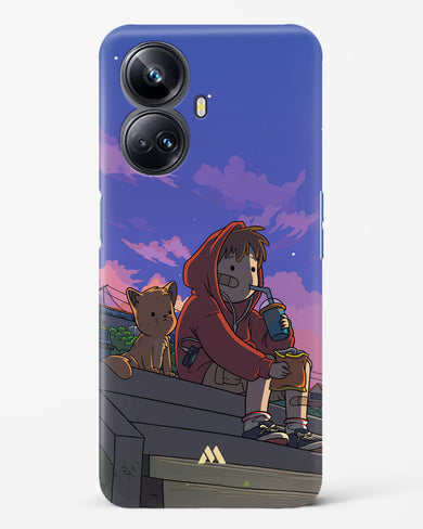 Anime Boy Lo Fi Hard Case Phone Cover (Realme)