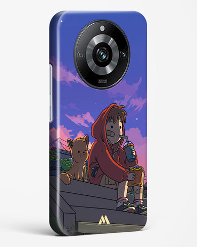 Anime Boy Lo Fi Hard Case Phone Cover (Realme)