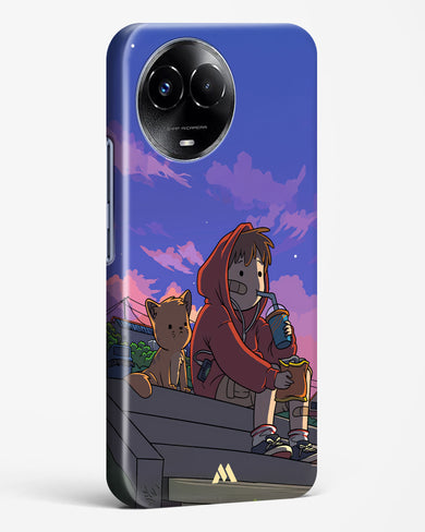 Anime Boy Lo Fi Hard Case Phone Cover (Realme)