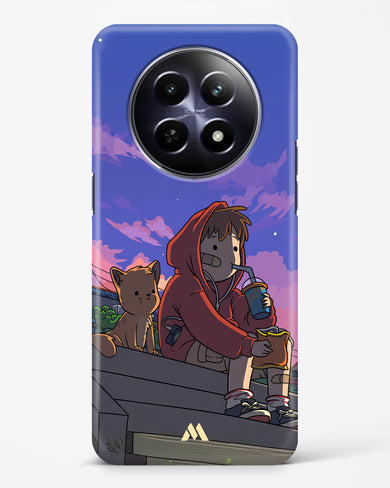 Anime Boy Lo Fi Hard Case Phone Cover (Realme)