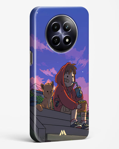 Anime Boy Lo Fi Hard Case Phone Cover (Realme)