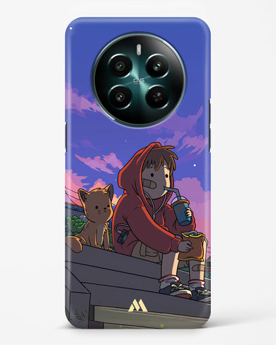 Anime Boy Lo Fi Hard Case Phone Cover (Realme)