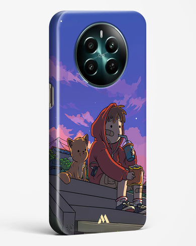 Anime Boy Lo Fi Hard Case Phone Cover (Realme)