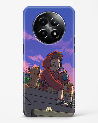Anime Boy Lo Fi Hard Case Phone Cover (Realme)