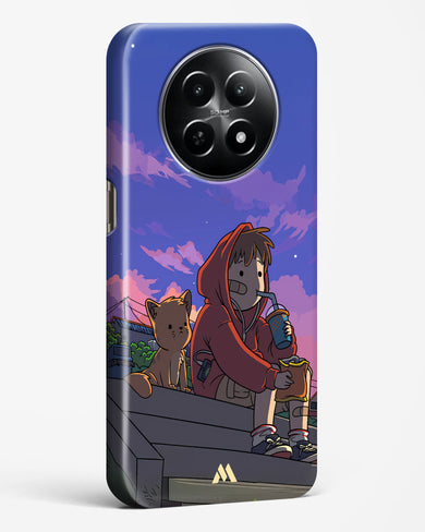Anime Boy Lo Fi Hard Case Phone Cover (Realme)