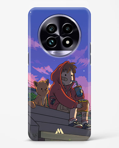 Anime Boy Lo Fi Hard Case Phone Cover (Realme)