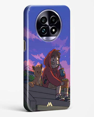 Anime Boy Lo Fi Hard Case Phone Cover (Realme)