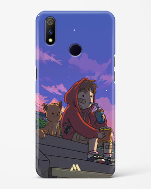 Anime Boy Lo Fi Hard Case Phone Cover (Realme)