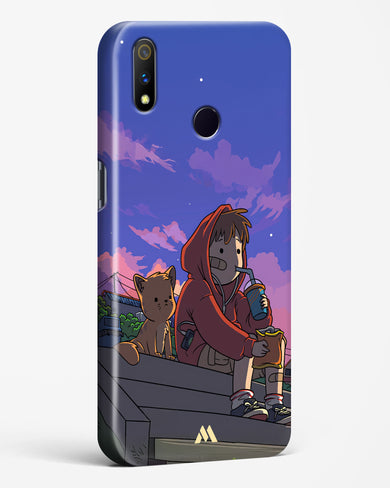 Anime Boy Lo Fi Hard Case Phone Cover (Realme)