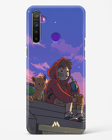 Anime Boy Lo Fi Hard Case Phone Cover (Realme)