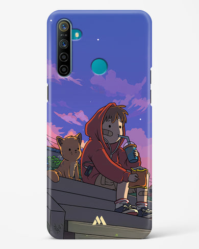 Anime Boy Lo Fi Hard Case Phone Cover (Realme)