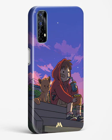 Anime Boy Lo Fi Hard Case Phone Cover (Realme)