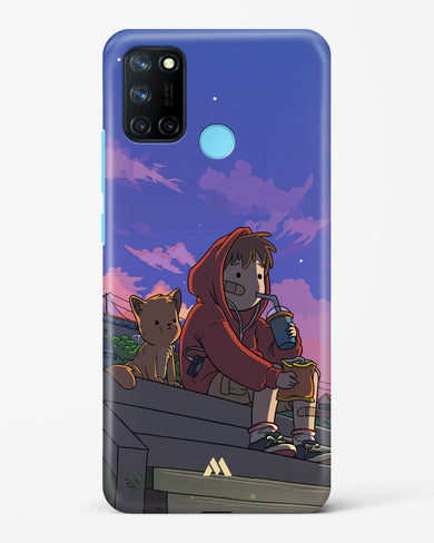 Anime Boy Lo Fi Hard Case Phone Cover (Realme)