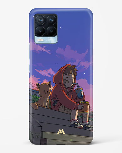 Anime Boy Lo Fi Hard Case Phone Cover (Realme)