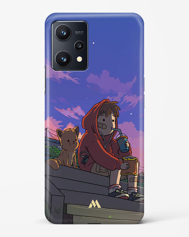 Anime Boy Lo Fi Hard Case Phone Cover (Realme)